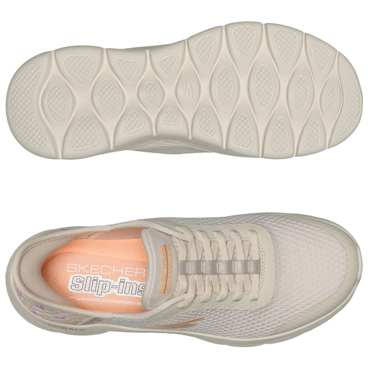 新品未使用　スケッチャーズ　go walk flex 26cm 黒　ピンク スケッチャーズ SKECHERS スケッチャーズ スニーカー レディース