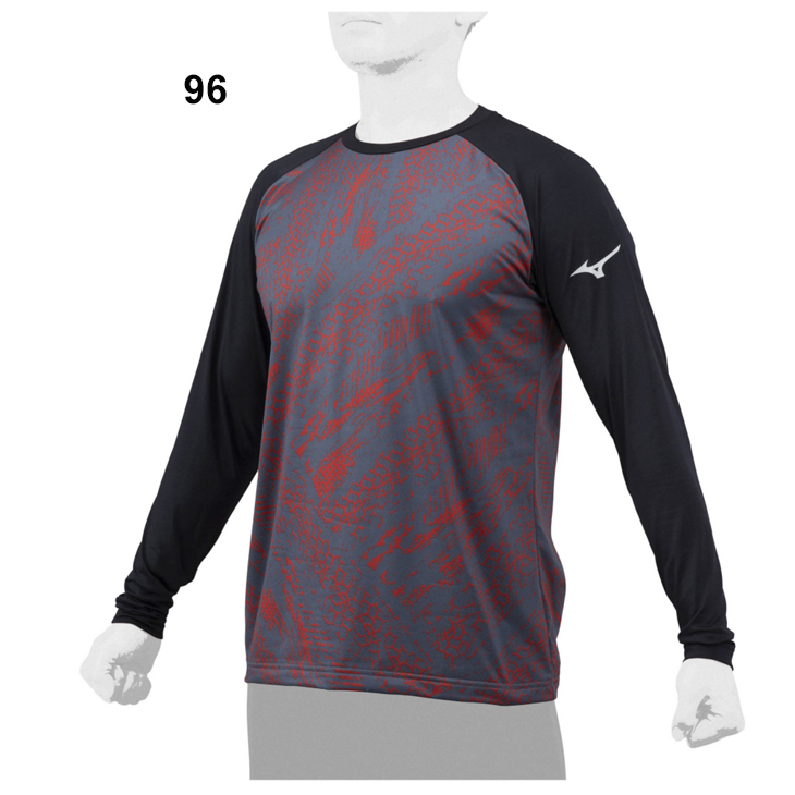 MIZUNO Tシャツ 長袖 メンズ レディース ミズノ 冬用