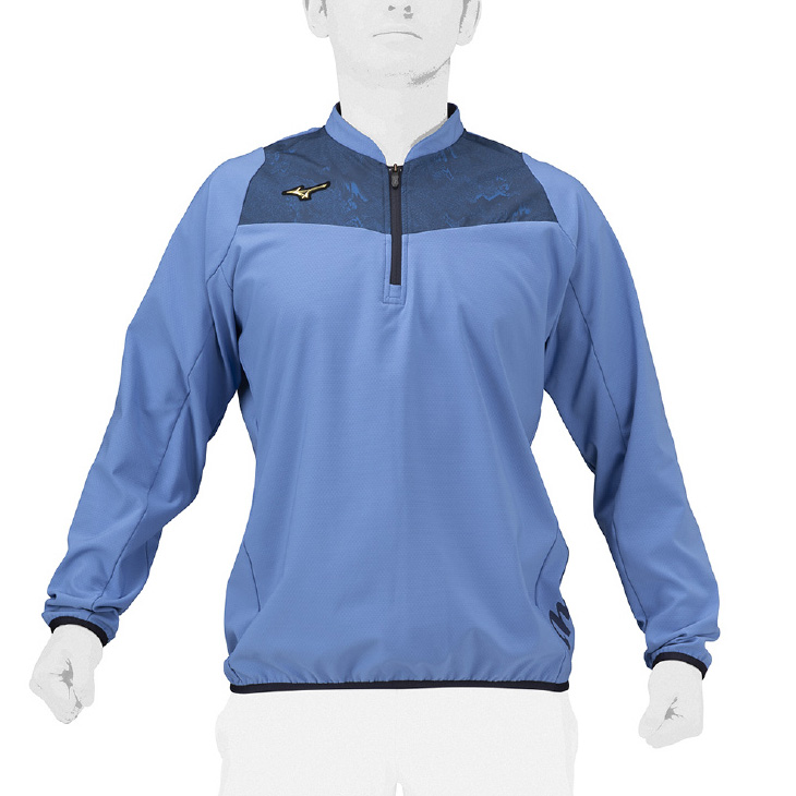 全国送料無料の通販 ハーフジップ ミズノ MIZUNO プルオーバー ユニ メンズ 長袖 ウェア