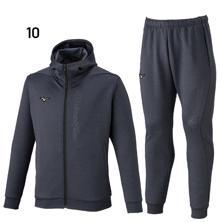Mizuno Pro　ハーフジップ　ウォームアップ　パーカー　セットアップ MIZUNO（ミズノ） ミズノプロ スウェット 上下 メンズ ユニセックス