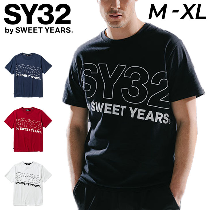 半袖 Tシャツ メンズ SY32 by SWEET YEARS スウィートイヤーズ SLASH