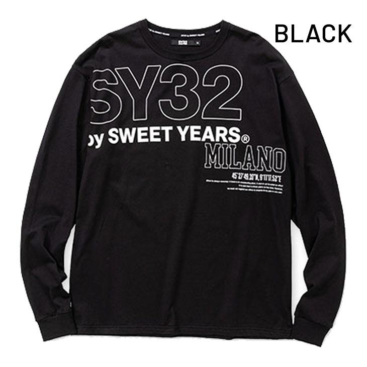 SY32 by SWEET YEARS ロゴ ウインドブレーカー 長袖 メンズ