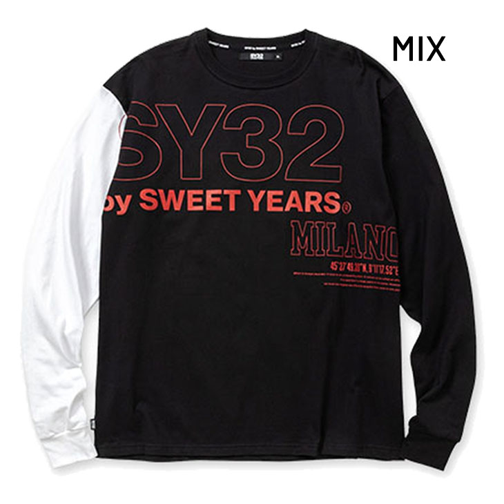 Tシャツ 長袖 メンズ SY32 by SWEET YEARS スウィートイヤーズ