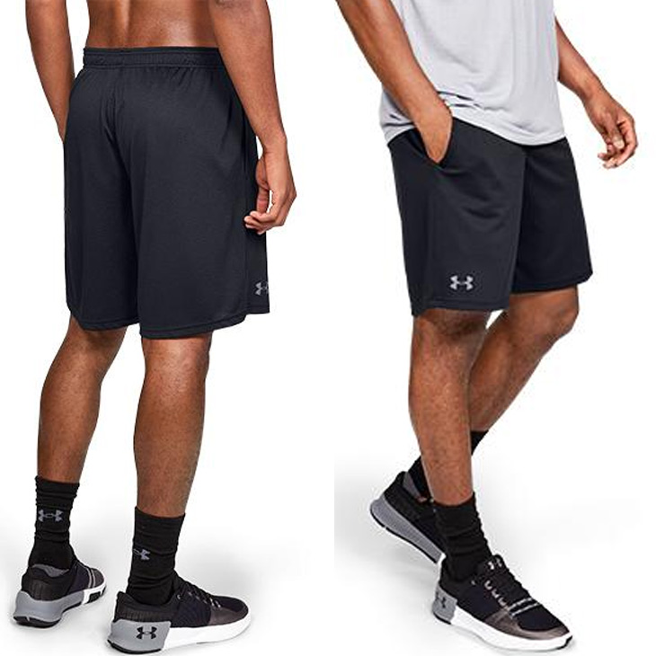 2枚セット Under Armour トレーニングショーツ M 黒・オリーブ