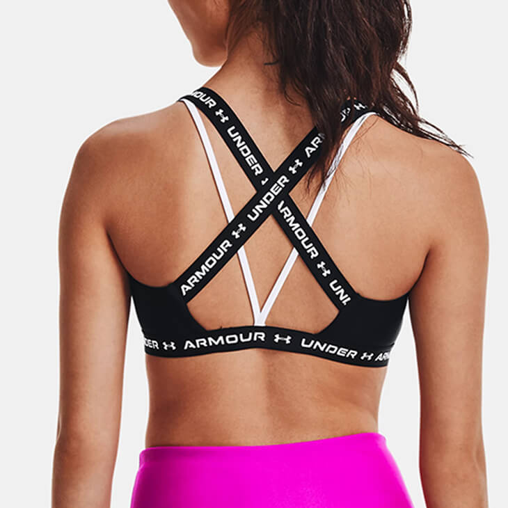 UNDER ARMOUR ワードマーク ストラップ スポーツ ブラ 送関込 Amazon.co.jp: Under Armour Women's Wordmark Strappy