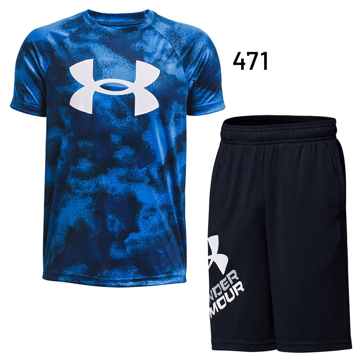 UNDER ARMOUR アンダーアーマー キッズ 半袖Tシャツ ハーフ