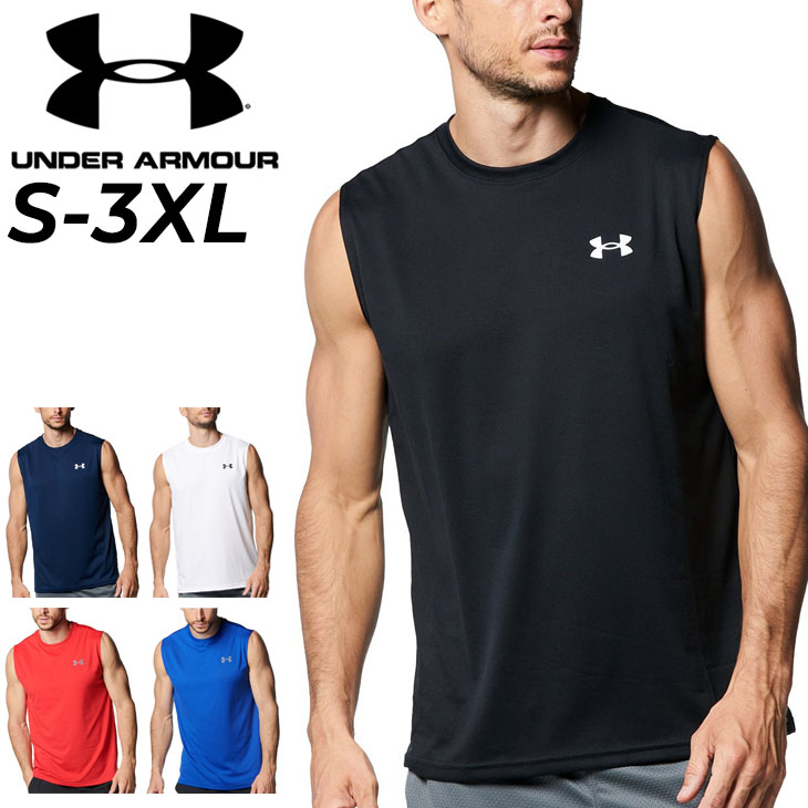 アンダーアーマー ノースリーブシャツ タンクトップ メンズ UNDER ARMOUR UAテック スリーブレス/スポーツウェア ウエア トレーニング  ジム ランニング /1367452