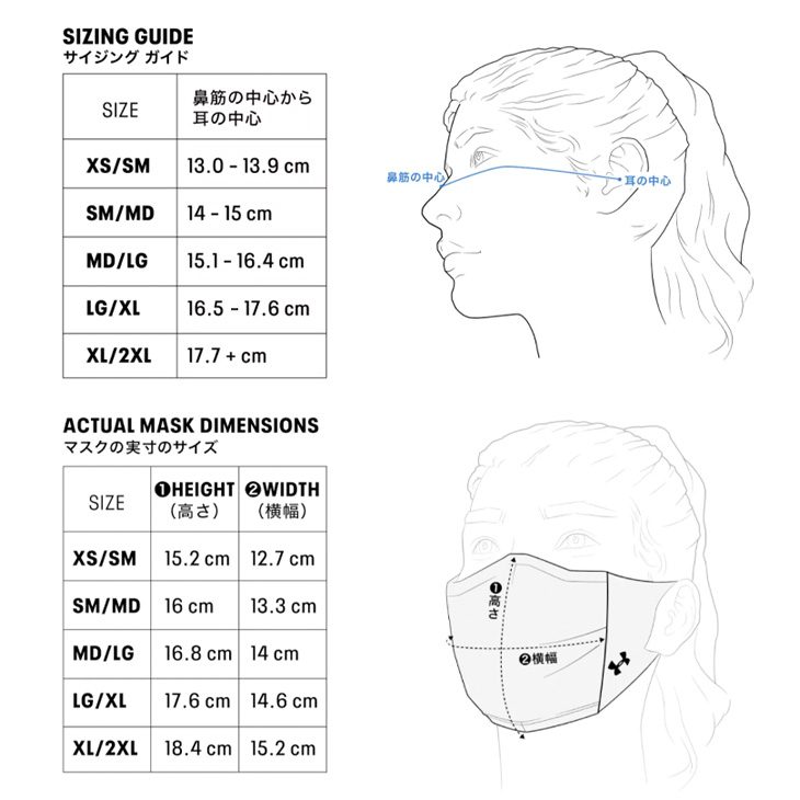 UNDER ARMOUR（アンダーアーマー） スポーツマスク UNDERARMOURUA 3層