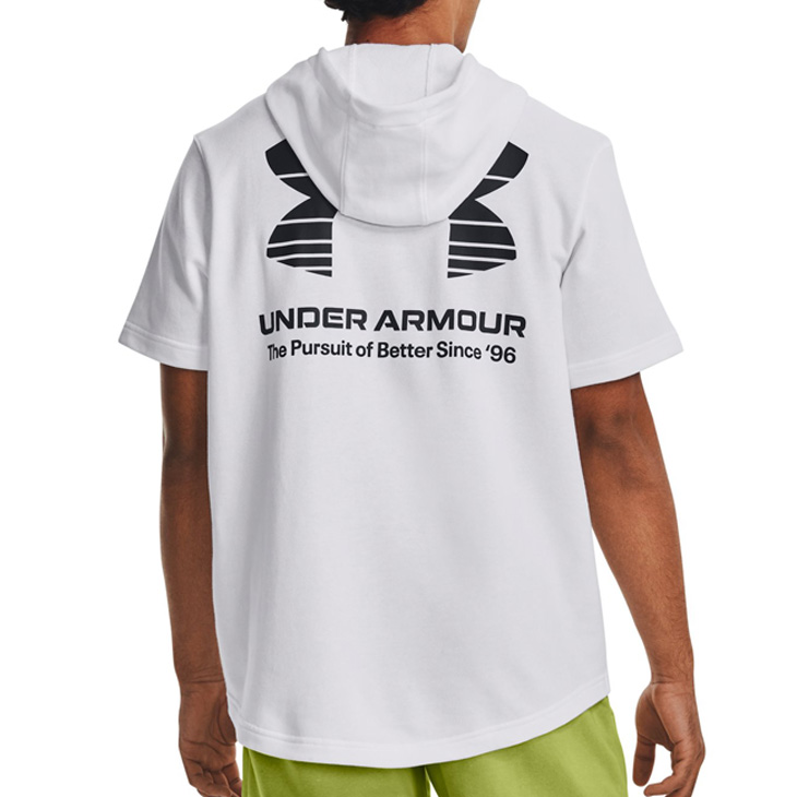 送料無料 通販 UNDER ARMOUR アンダーアーマー パーカー 半袖 メンズ プル パーカー