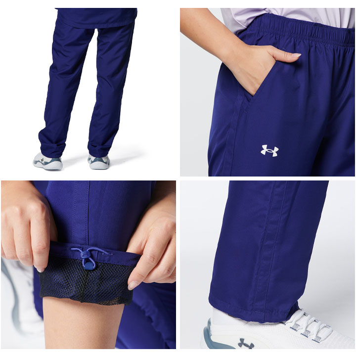 アンダーアーマー ウインドブレーカー 上下 レディース UNDERARMOUR ウーブン ジャケット パンツ 裏メッシュ/トレーニング スポーツウェア /1378320-1378321｜w-w-m｜14