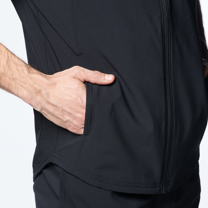 アンダーアーマー　半袖　フルジップ　２XL UNDER ARMOUR アンダーアーマー 半袖ジャケット メンズ