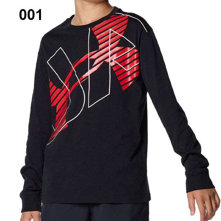 アンダーアーマー 長袖 Tシャツ キッズウェア ジュニア UNDER ARMOUR 