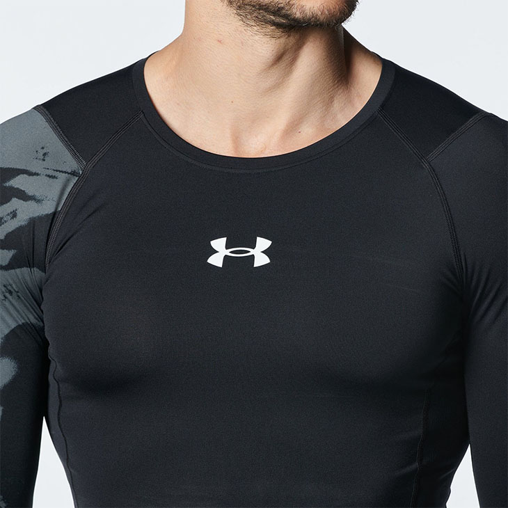 アンダーアーマー コンプレッションシャツ 長袖 メンズ UNDER ARMOUR 