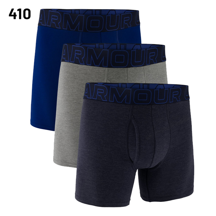 GX3.Edge.アンダーアーマーのボクサーパンツ UNDER ARMOUR（アンダーアーマー） メンズ ボクサーパンツ 3枚組