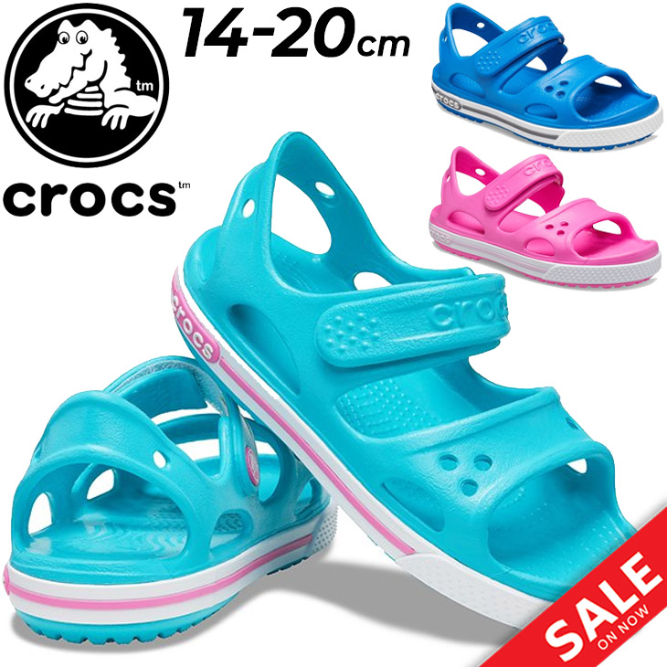 クロックス キッズ サンダル 14-20cm 子ども用 CROCS クロックバンド 2.0 サンダル PS/子供靴 女の子 男の子 シンプル スポーツ  カジュアル PRESCHOOL /14854