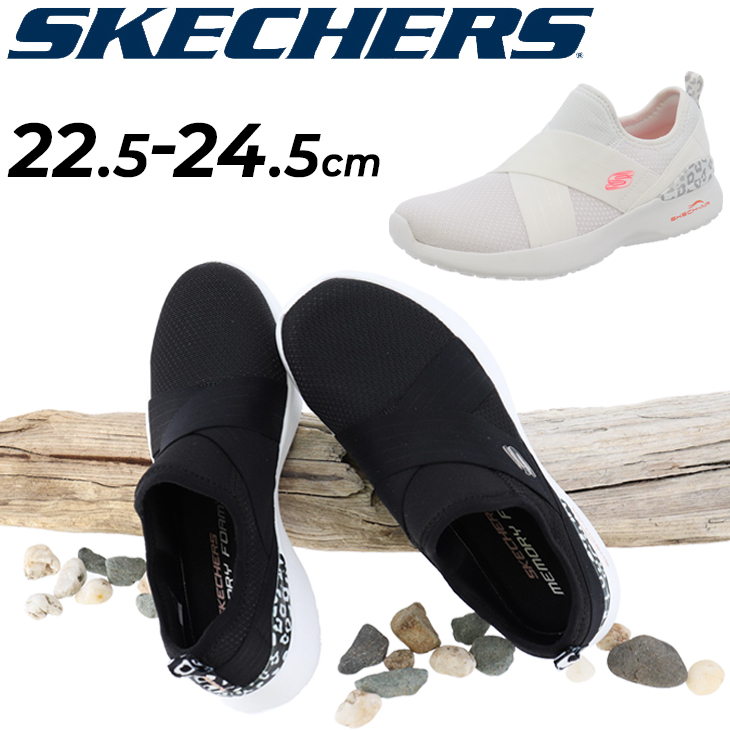 レディースシューズ スケッチャーズ SKECHERS スニーカー ローカット スリッポン/SKECH エアー ダイナマイト/カジュアル 女性 靴  シンプル スポーティ /149664 :149664:APWORLD - 通販 - Yahoo!ショッピング