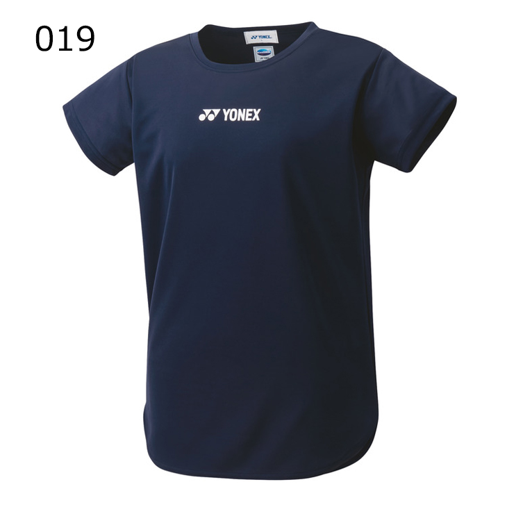 新品未使用タグ付き　YONEX ヨネックス　テニスウェア　半袖Tシャツ　ロゴ入り YONEX ヨネックス レディース ドライTシャツ 半袖 バドミントン