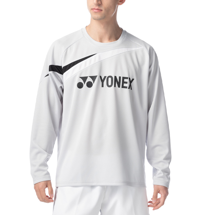 ヨネックス 長袖Tシャツ メンズ レディース YONEX ユニセックス バドミントン 硬式・軟式テニス ソフトテニス スポーツウェア 練習着 ブラック  レッド /16665Y : 16665y : APWORLD - 通販 - Yahoo!ショッピング