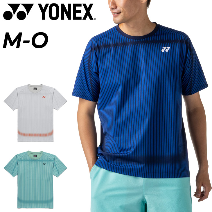 YONEX 半袖シャツ ブルー ネイビー スポーツウェア　即購入OK YONEX（ヨネックス） 半袖シャツ メンズ レディース ユニドライTシャツ