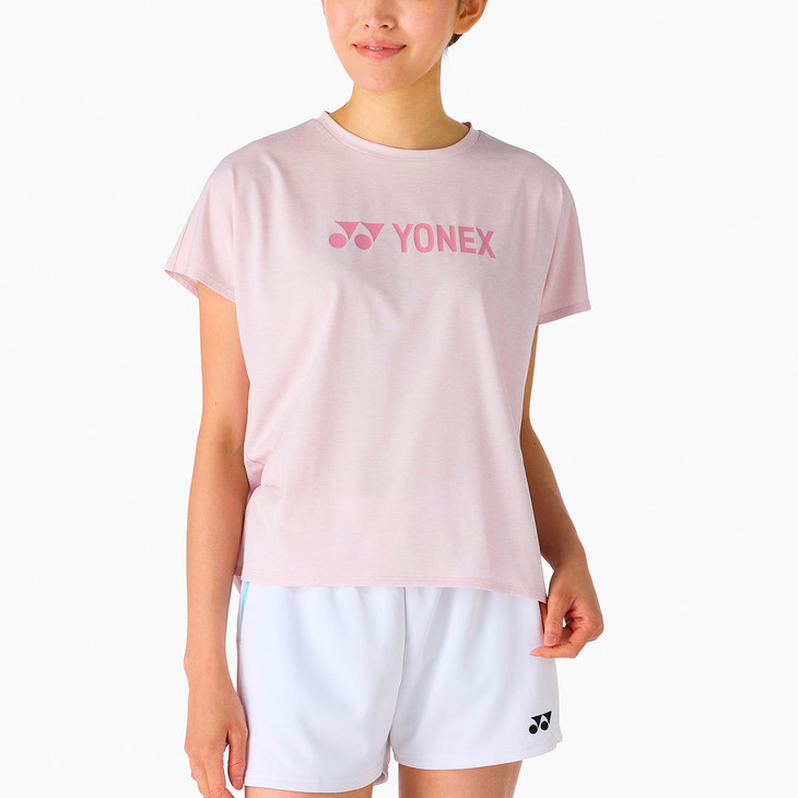 YONEX TONAMI 限定シャツ ピンク　Lサイズ YONEX（ヨネックス） 半袖シャツ レディース ドライTシャツ 大人 女性