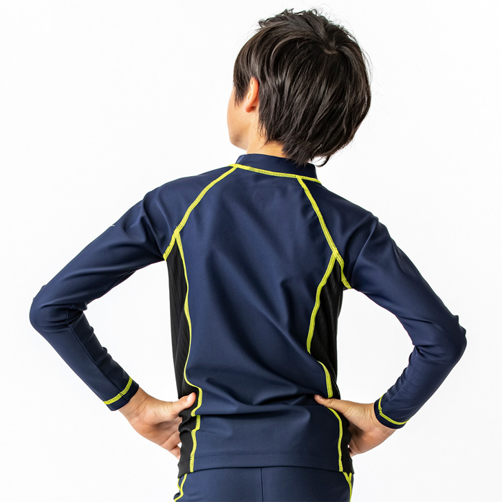 美品★NIKE ラッシュガード スイムウェア セット メンズ NIKE ナイキ 水着 男の子 SWIM BOYS ロングスリーブ UV ラッシュ