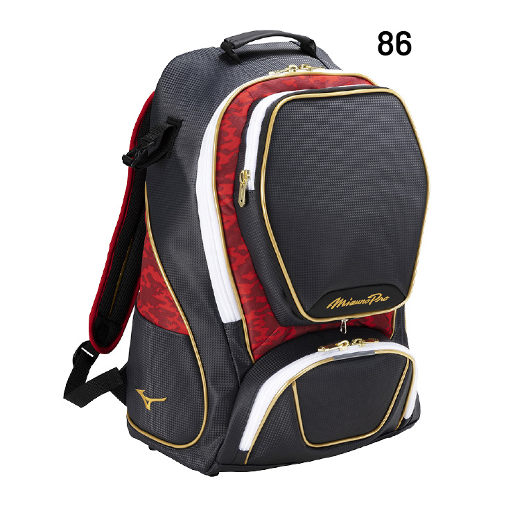 新品 ミズノ ゴルフバッグ 赤40Ｌ MIZUNO（ミズノ） リュック 約40L 野球バッグ メンズ ユニセックス