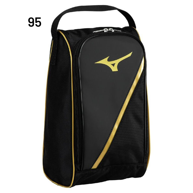 MIZUNO（ミズノ） シューズバッグ シューズケース 合成皮革 靴入れ