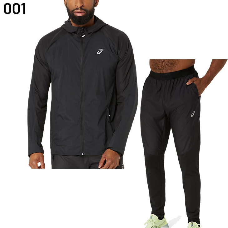 ASICS アシックス ウィンドブレーカー メンズ 上下 asics ROAD