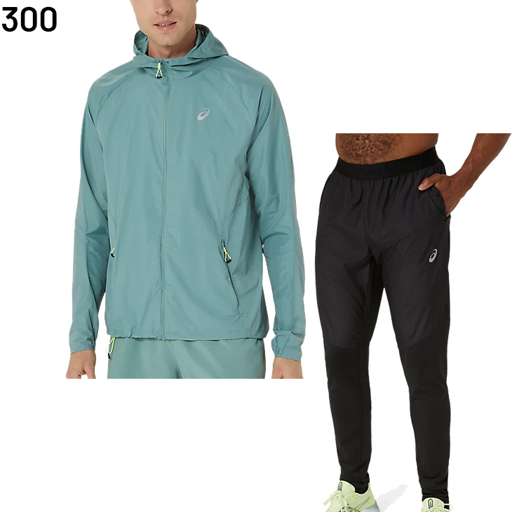 ASICS アシックス ウィンドブレーカー メンズ 上下 asics ROAD