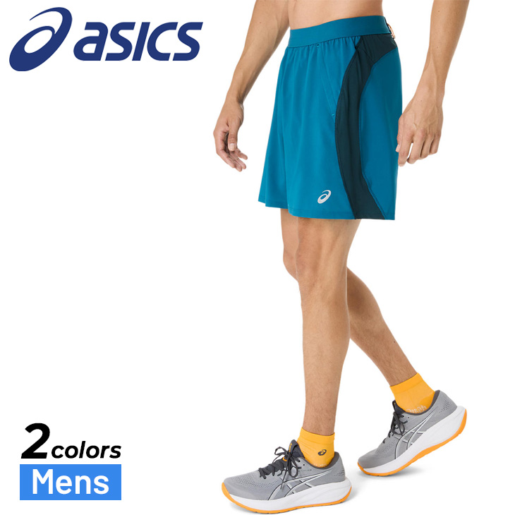 ASICS（アシックス） ランニングパンツ インナー付き メンズ 海外