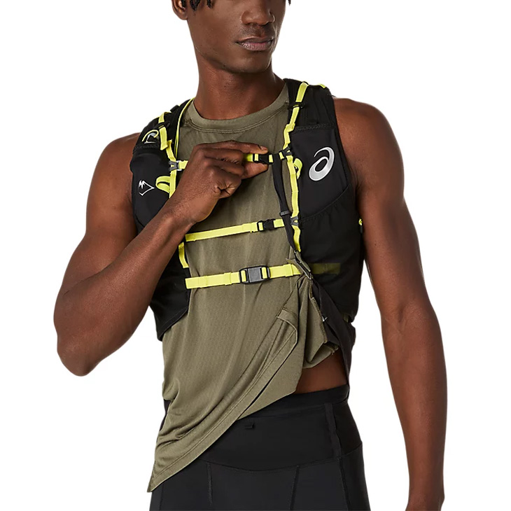 ASICS アシックス タンクトップ メンズ 海外サイズ asics FUJITRAIL