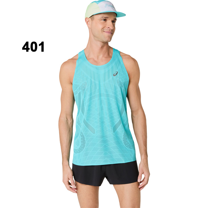 ASICS（アシックス） ノースリーブ シャツ メンズ 海外サイズ S-XL