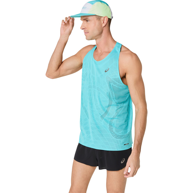ASICS（アシックス） ノースリーブ シャツ メンズ 海外サイズ S-XL