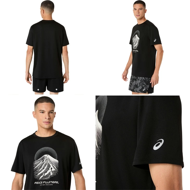 ASICS（アシックス） 半袖 Tシャツ メンズ 海外サイズ S-XLサイズ