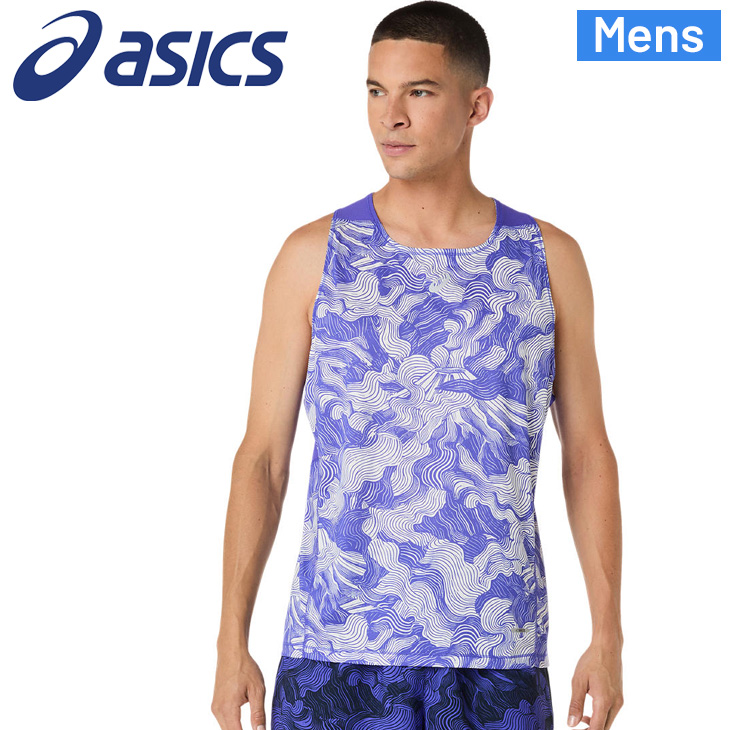 ASICS（アシックス） タンクトップ メンズ 海外サイズ asics FUJITRAIL