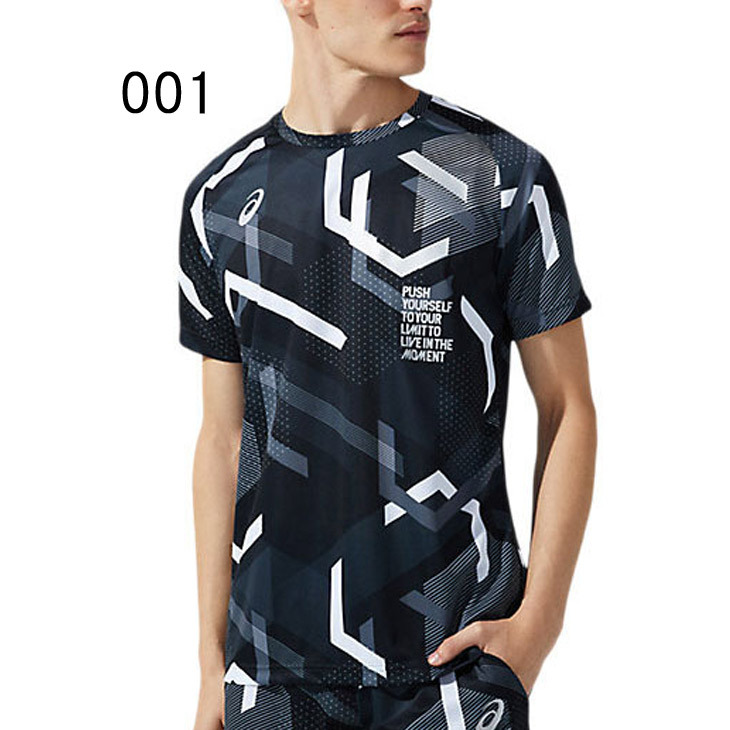 未使用アシックス エルドレッソ Tシャツ XL 総柄半袖シャツ アシックス エルドレッソ One Step Beyond 半袖Tシャツ M 新品
