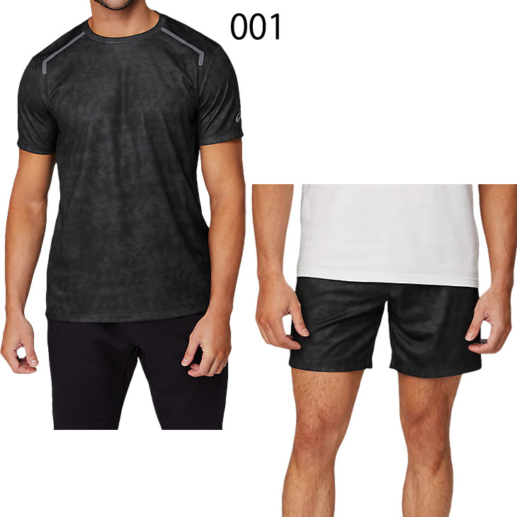 トレーニングウェア 上下セット メンズ セットアップ/アシックス asics 半袖Tシャツ 7インチショーツ 上下組/スポーツウェア ランニング  /2031C526-2031C590 APWORLD - 通販 - PayPayモール