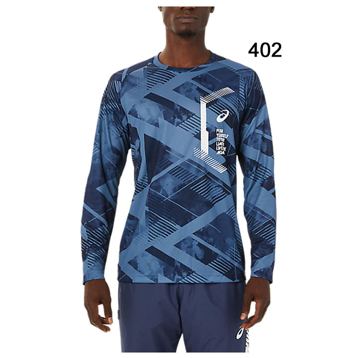 ASICS（アシックス） 長袖シャツ メンズ リモ LIMO グラフィックロング