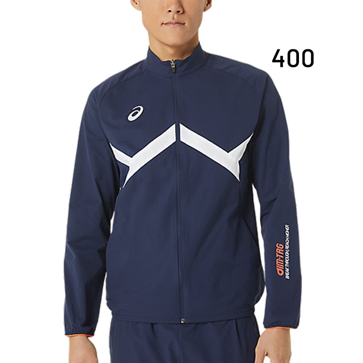 ※danieru1222※✨美品✨アシックス　モーションサーモ　ナイロン アシックス メンズ ドライトレーニングスリムジャケット