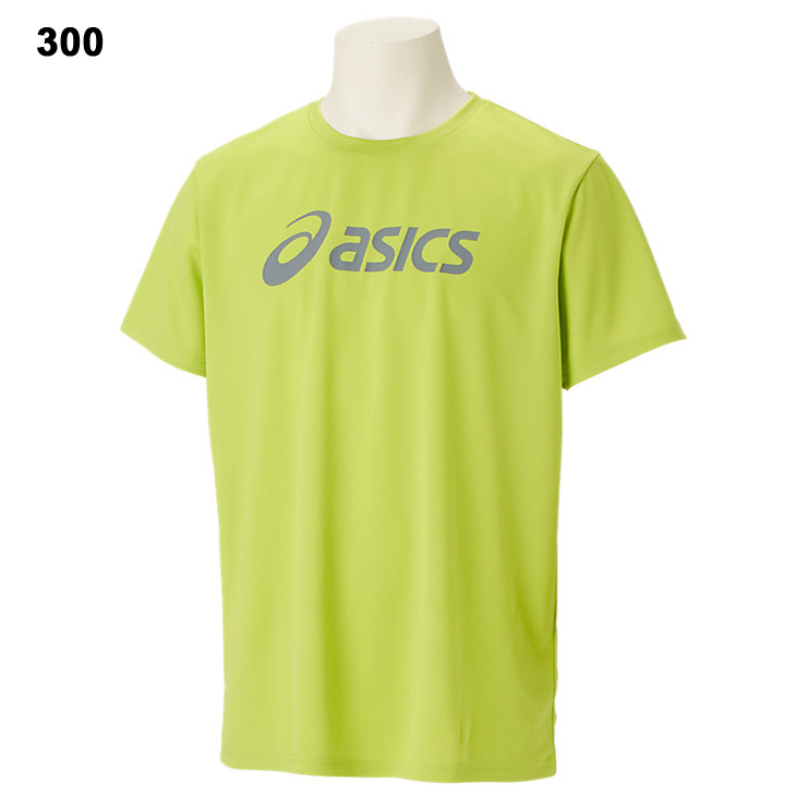 asics トレーニング 半袖 print オファー tee プリントtシャツ 128313 ネオンライム