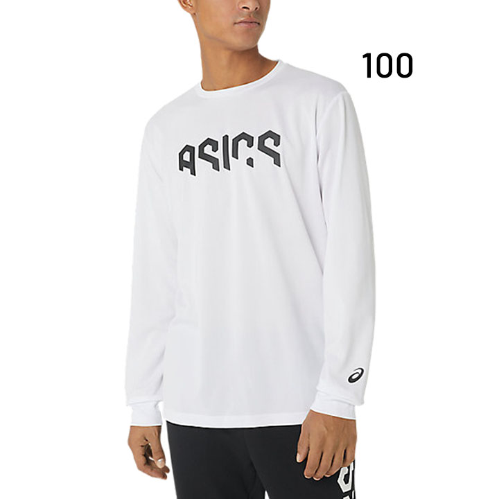 アシックス 長袖 Tシャツ メンズ ASICS HEXグラフィック プリントT