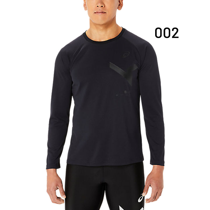 SOLD★asics アシックス★ 長袖LSize ★ ASICS アシックス メンズ asics A-I-M ドライ長袖Tシャツ 吸汗