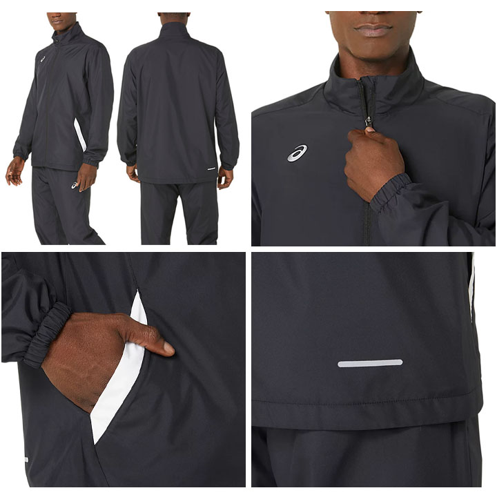 ASICS アシックス ウインドブレーカー メンズ asics 裏起毛