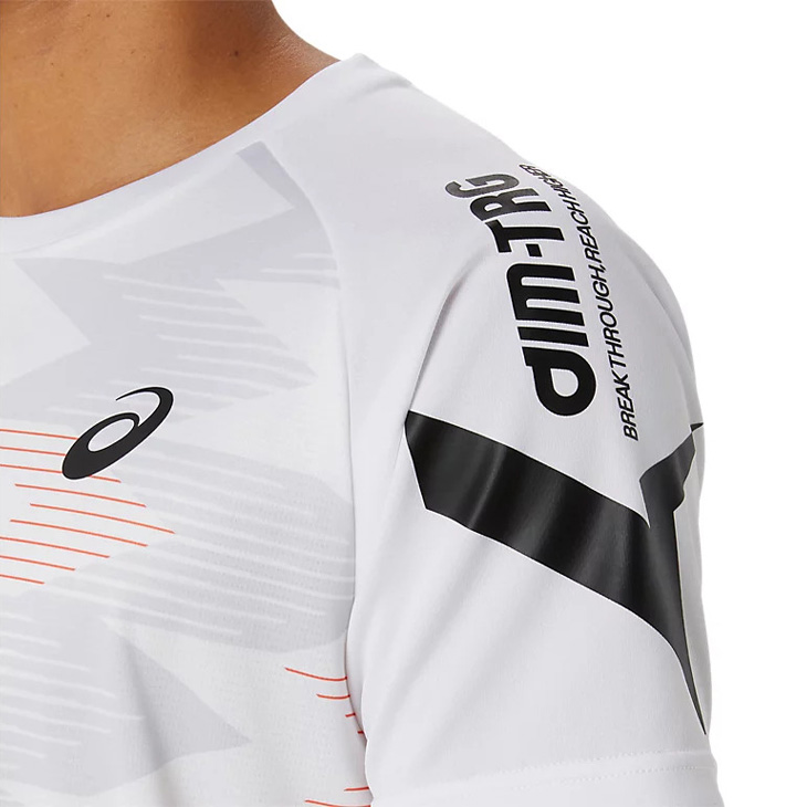 【新品タグ付き】第二弾 アシックス×エルドレッソ ドライグラフィックTシャツ Runners Pulse