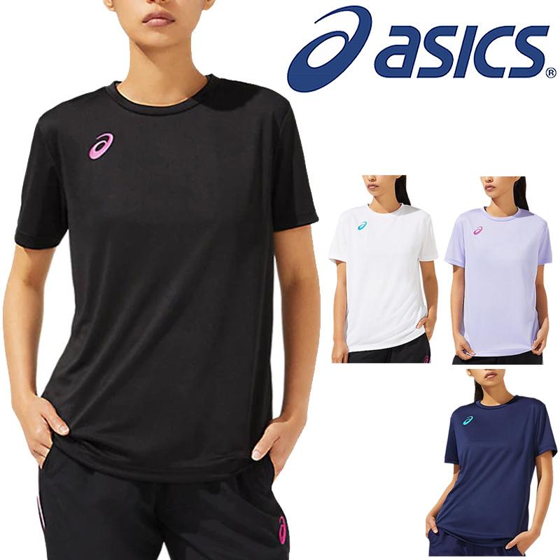 Tシャツ 半袖シャツ レディース アシックス asics W’Sショートスリーブトップ スポーツウェア/ランニング フィットネス 女性用 吸汗速乾  トップス/2032C002