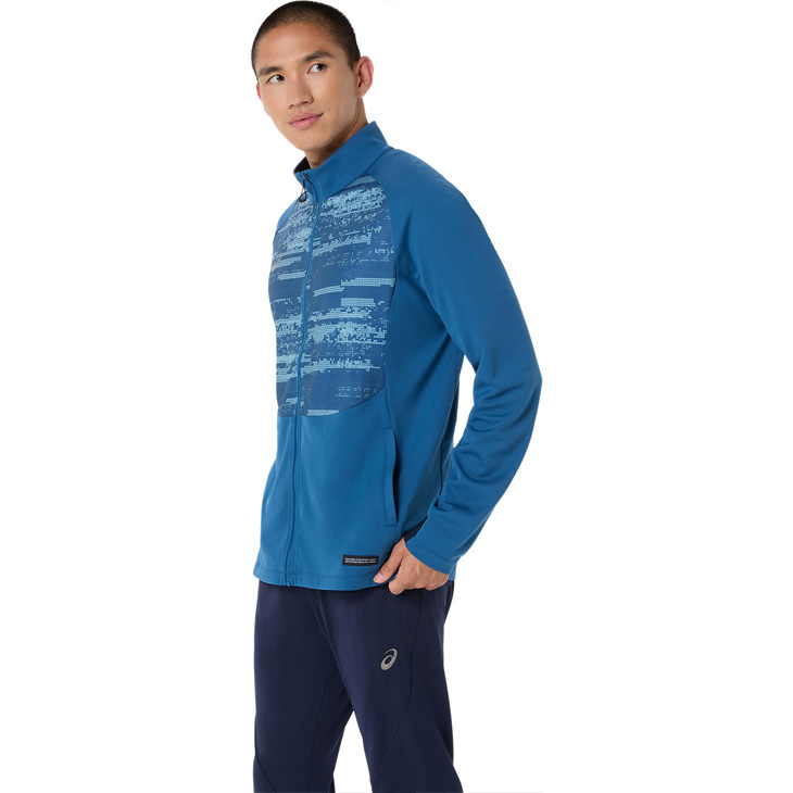 ASICS（アシックス） ジャージジャケット 長袖 薄手 メンズ レディース