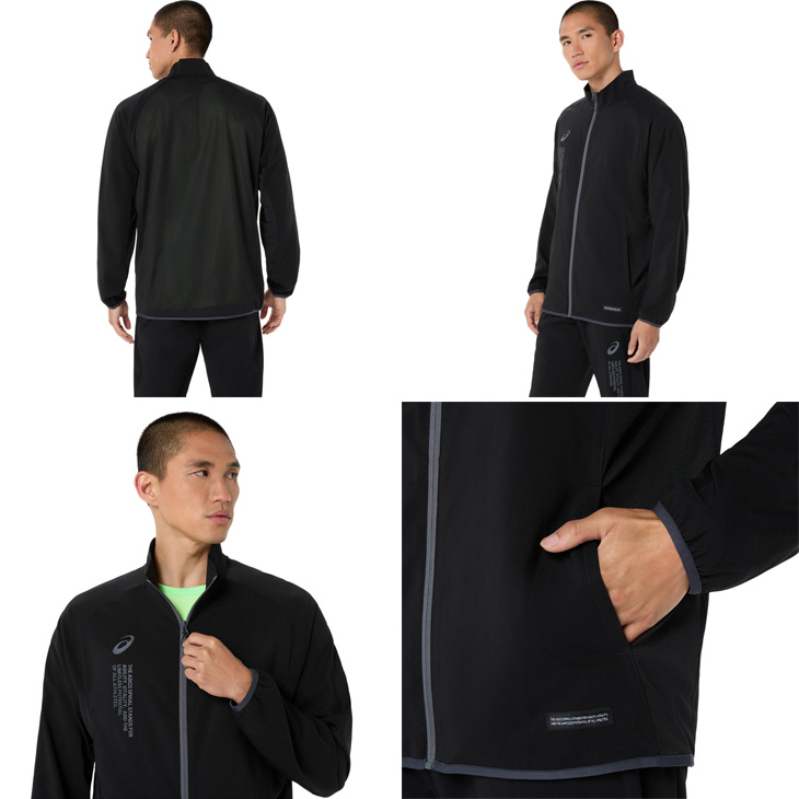 ASICS（アシックス） トレーニングジャケット メンズ レディース M-XL