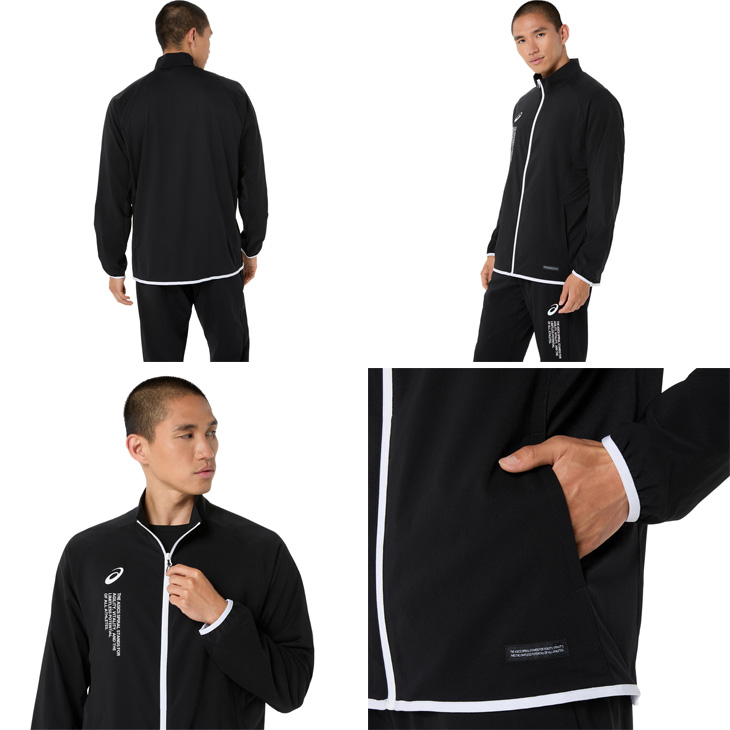 ASICS（アシックス） トレーニングジャケット メンズ レディース M-XL