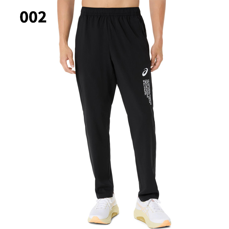 アシックス×エルドレッソ　防風ロングパンツ、サイズM ASICS（アシックス） トレーニングパンツ メンズ レディース M-XL