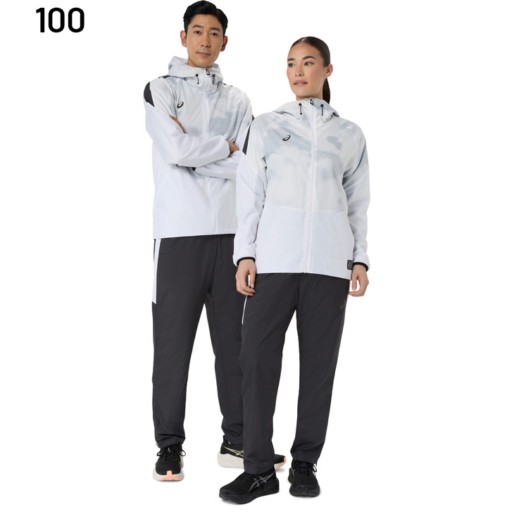 アシックス ウインドブレーカー 上下 ハーフパンツ 3点セット S ASICS ASICS（アシックス） ウインドブレーカー 上下 メンズ レディース 裏